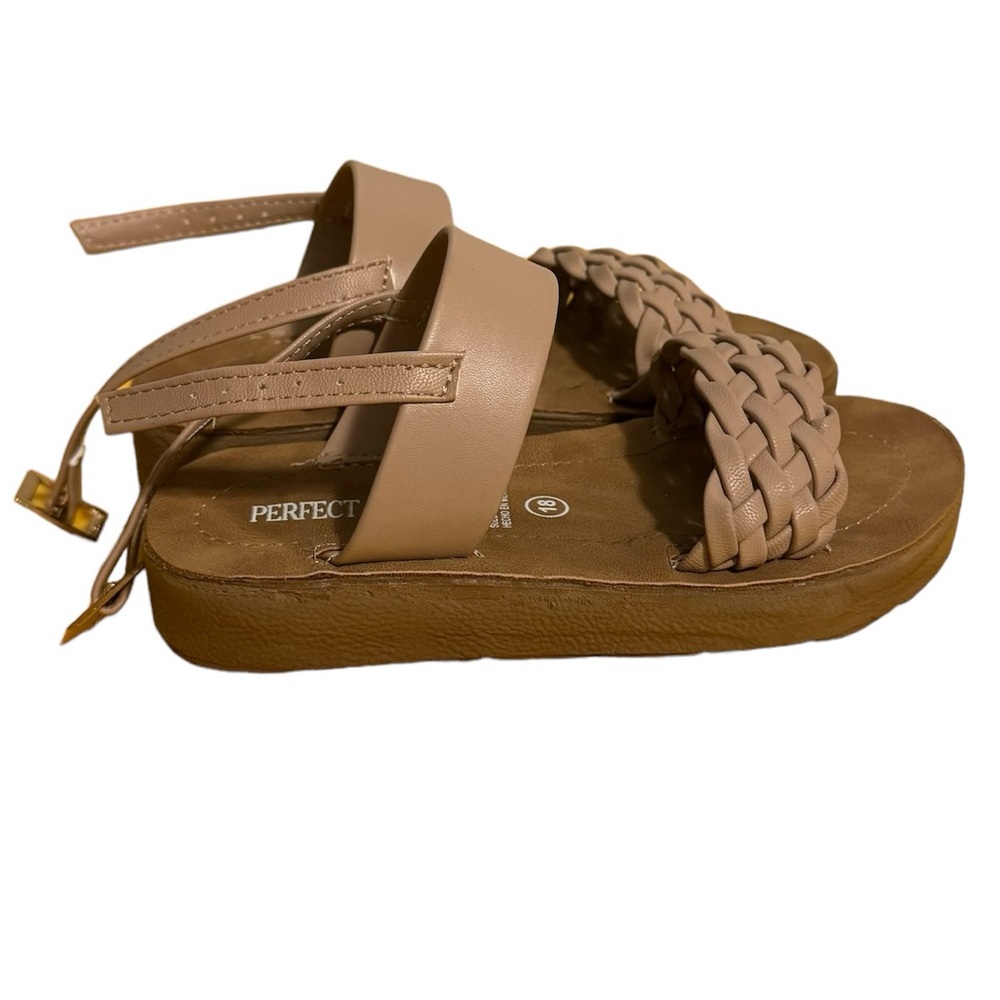 Brown perfect look sandal size 18